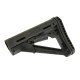 Compact Carbine Stock w/ Enhanced Rubber Butt-Pad - Black [Big Dragon]